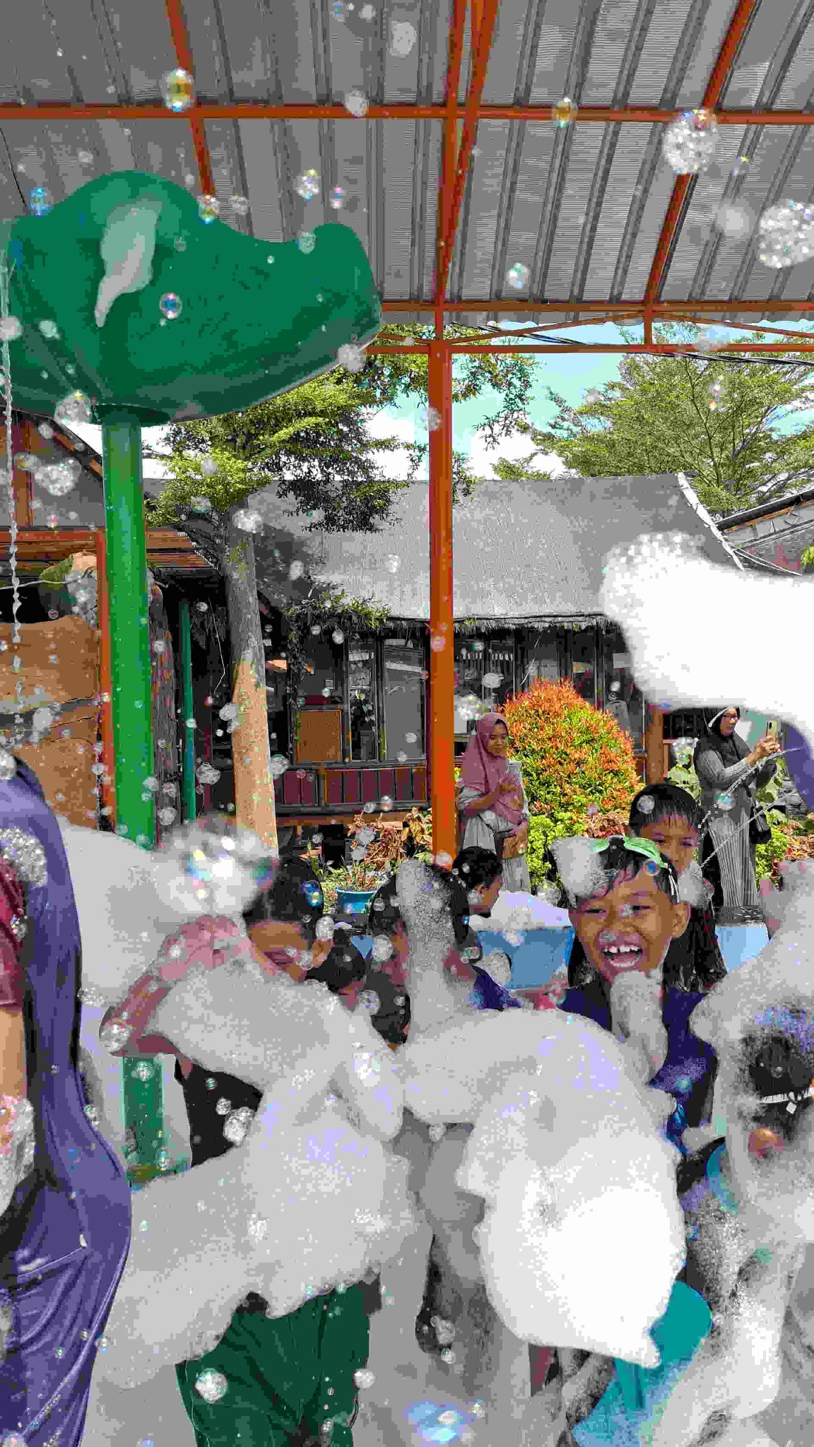 Aktivitas alam di area hijau